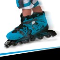 Pattini in linea Roller Skate a rotelle Allungabili 33-36 Mondo Bambini Rosa Blu