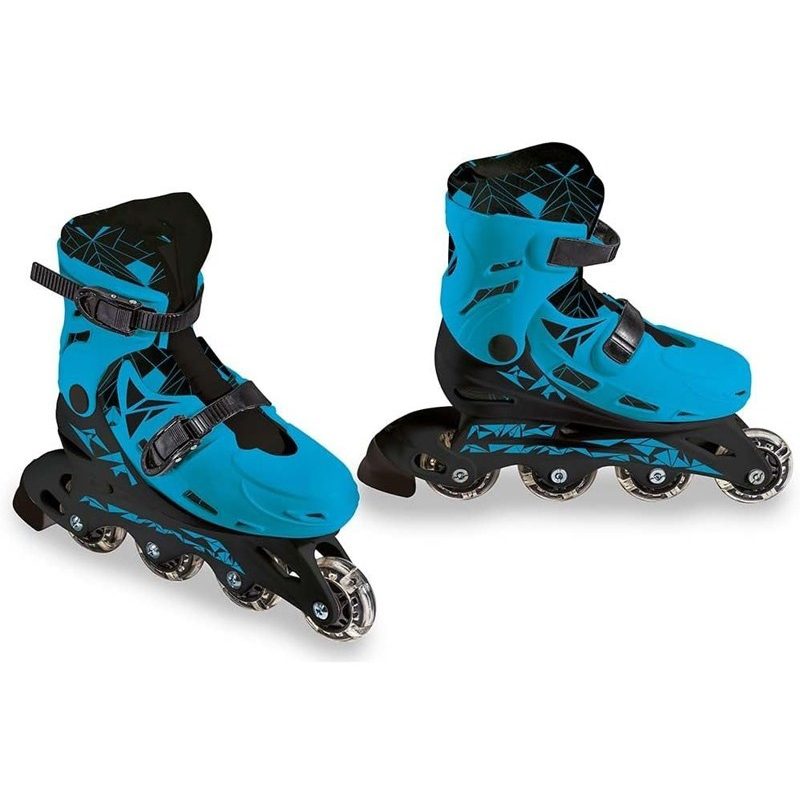 Mondo Pattini in linea Roller Skate a rotelle Allungabili 33-36 Mon...