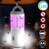 Zanzariera Elettrica Lampada Torcia LED da Campeggio Anti Zanzare B...