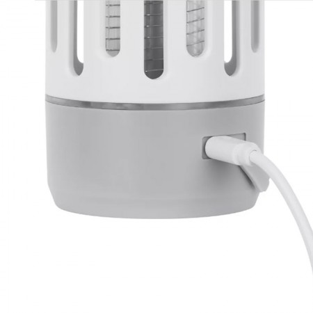 Zanzariera Elettrica Torcia LED da Campeggio Antizanzare 3W Esterno ricaricabile