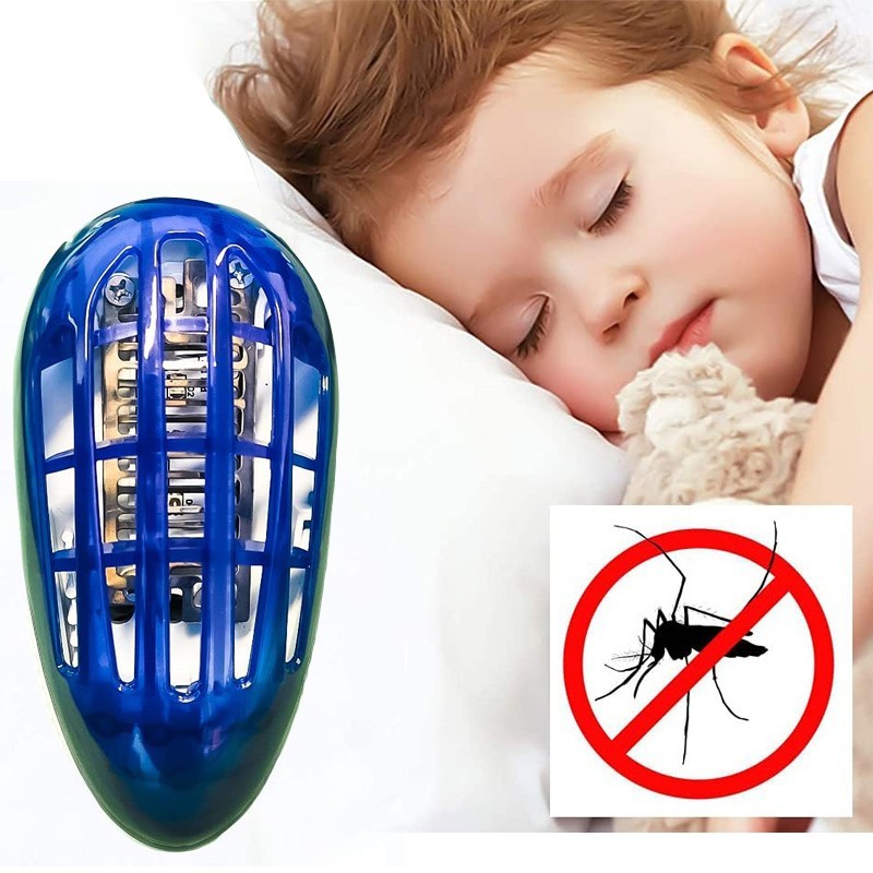 Zanzariera Elettrica Torcia LED da Campeggio Antizanzare 3W Esterno ricaricabile