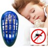 Zanzariera Elettrica Torcia LED da Campeggio Antizanzare 3W Esterno...