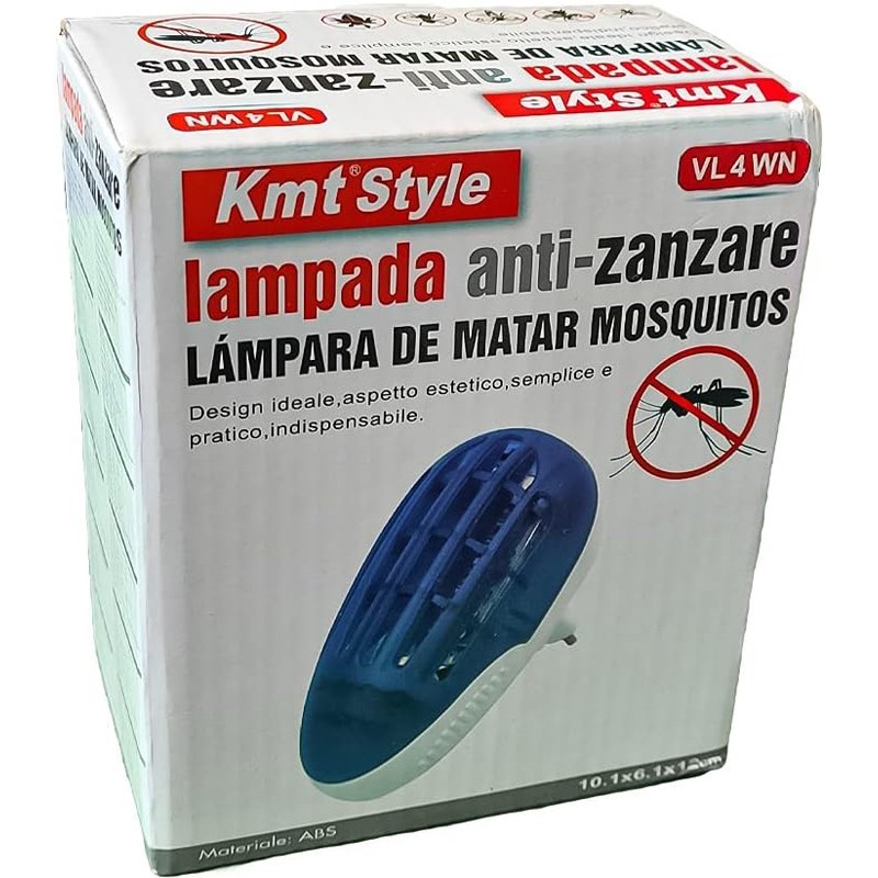 Zanzariera Elettrica Torcia LED da Campeggio Antizanzare 3W Esterno...