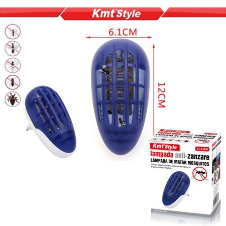 Zanzariera Elettrica Torcia LED da Campeggio Antizanzare 3W Esterno ricaricabile