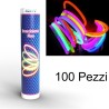 Sweeping Party 100 Braccialetti luminosi bracciali fluorescenti dis...