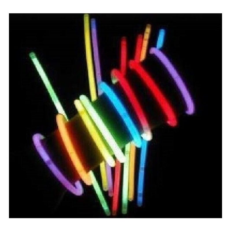 Sweeping Party 100 Braccialetti luminosi bracciali fluorescenti dis...