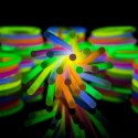 100 Braccialetti luminosi bracciali fluorescenti disco effetto DJ Star light