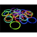 100 Braccialetti luminosi bracciali fluorescenti disco effetto DJ Star light