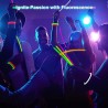 Sweeping Party 100 Braccialetti luminosi bracciali fluorescenti dis...