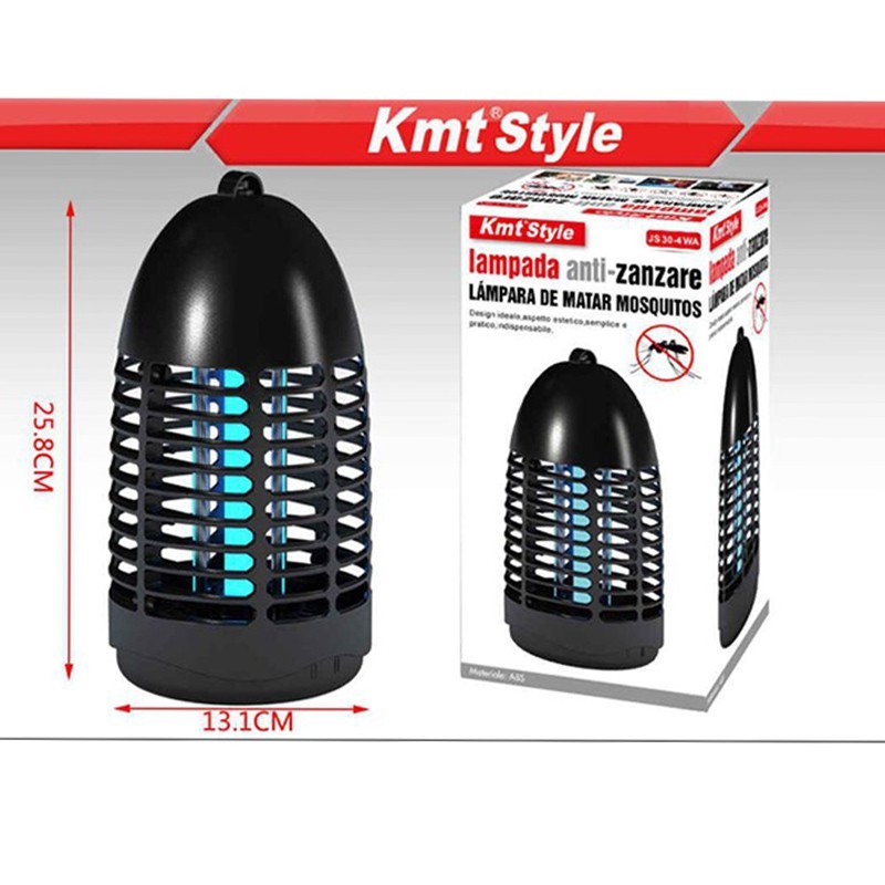 Lampada Zanzariera Elettrica UV Anti Zanzare mosche 4 Watt ammazza ...