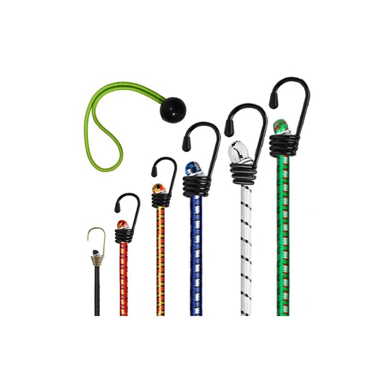 KIT corda fune elastica resistente Portapacchi con ganci 18 Pezzi trasporti