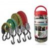 Generico Corda fune elastica piatta portapacchi resistente con ganc...