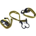 Corda fune elastica piatta portapacchi resistente con ganci 10 Pezzi 4 misure