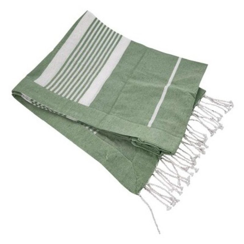 Carrera Telo mare Pareo Fouta con frange 100% cotone cm 75x190 cm l...