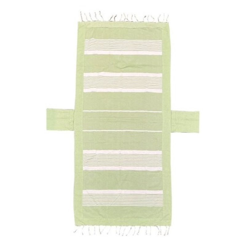 Carrera Telo mare Pareo Fouta con frange 100% cotone cm 75x190 cm l...