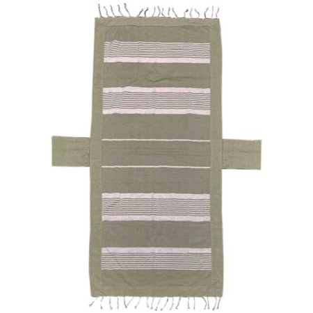 Telo mare Pareo Fouta con frange 100% cotone cm 75x190 cm lettino vari colori
