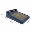 Tiragraffi per gatti parco Giochi Base e 2 Palline tira graffi CAMON 40x28x12cm