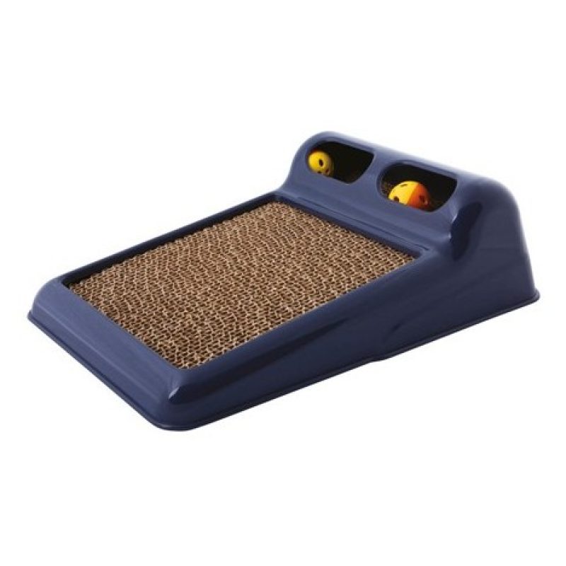CAMON Tiragraffi per gatti parco Giochi Base e 2 Palline tira graff...