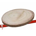 Base legno tronco Decorazione tavola centrotavola alzatina natale varie misure