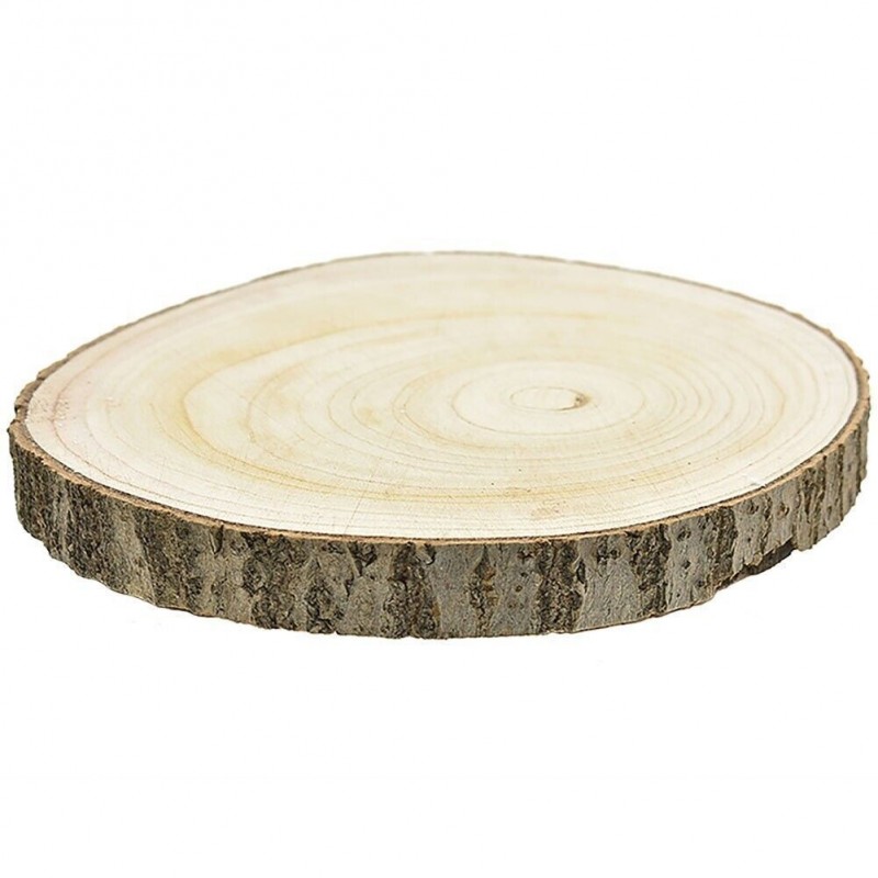 FGF Base legno tronco Decorazione tavola centrotavola alzatina nata...