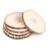 Linea Felicia 5pz Base legno tronco Decorazione tavola centrotavola...