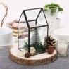 Linea Felicia 5pz Base legno tronco Decorazione tavola centrotavola...