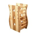 Porta posate e mestoli da cucina in legno bamboo portaposate con 4 accessori