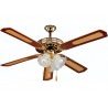 Ventilatore a soffitto da darete 5 pale con 3 luci E27 lampadario a...