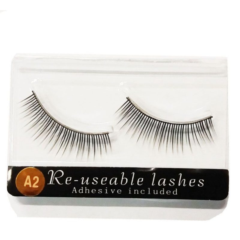 Ciglia finte assortite riutilizzabili riutilizzabili adesivo incluso trucco moda