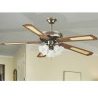 Ventilatore a soffitto da darete 5 pale con 3 luci E27 lampadario a...