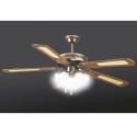 Ventilatore a soffitto da darete 5 pale con 3 luci E27 lampadario agitatore aria