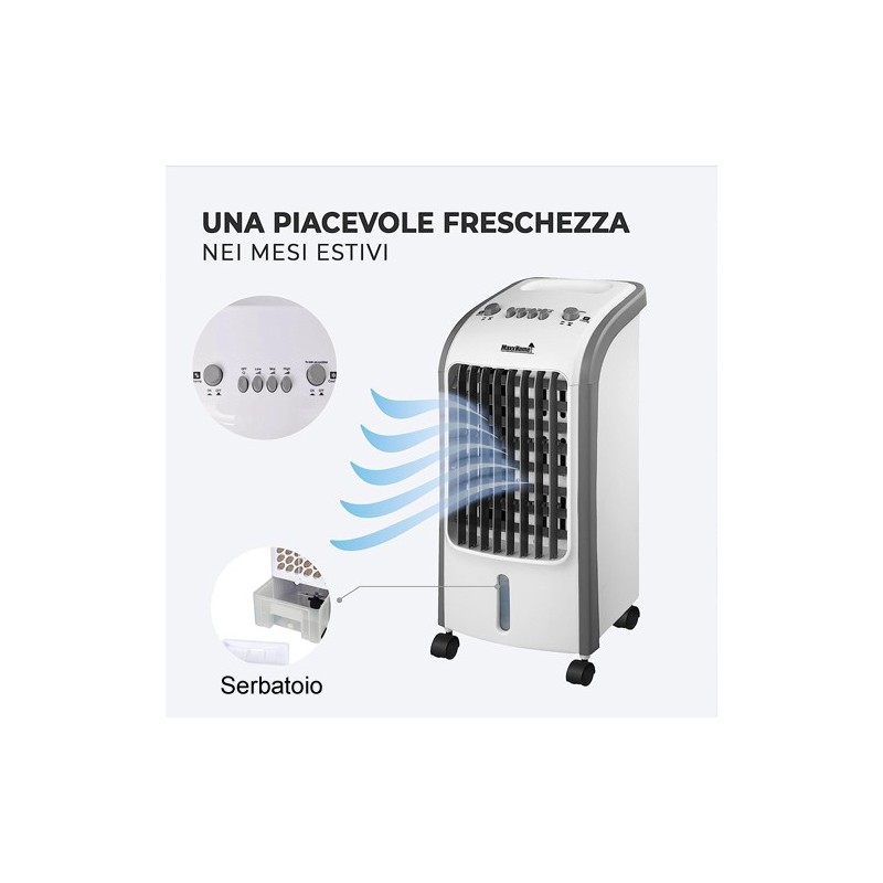 Condizionatore Portatile Silvergear - Raffreddamento Ad Acqua, 3 Velocità, Timer E USB - Foto 11
