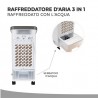 Condizionatore e raffreddatore d'aria portatile 3 in 1 con serbatoi...