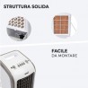 Condizionatore e raffreddatore d'aria portatile 3 in 1 con serbatoi...