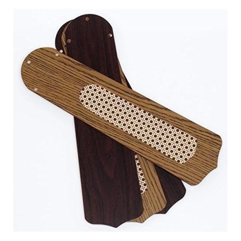 Ventilatore da soffitto DCG VECRD43TL con luce 4 pale in legno e te...