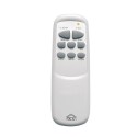 Ventilatore da soffitto DCG VECRD43TL con luce 4 pale in legno e telecomando  