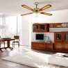 Ventilatore da soffitto DCG VECRD43TL con luce 4 pale in legno e te...
