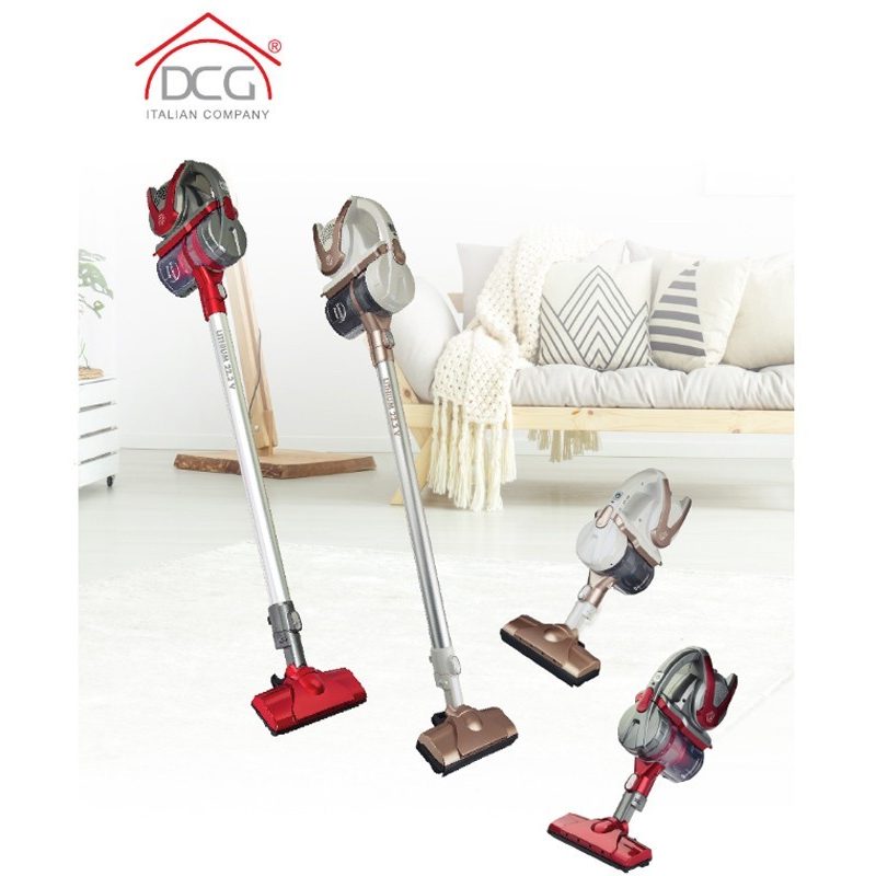 DCG Aspirapolvere Senza Fili 150w Scopa pavimenti ricaricabile Port...