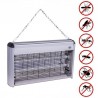 ENRICO COVERI Zanzariera Elettrica 30W Anti Zanzar Mosche 2 Lampade...