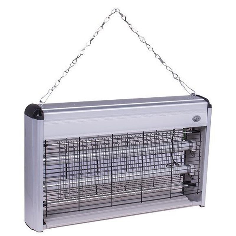 ENRICO COVERI Zanzariera Elettrica 30W Anti Zanzar Mosche 2 Lampade...