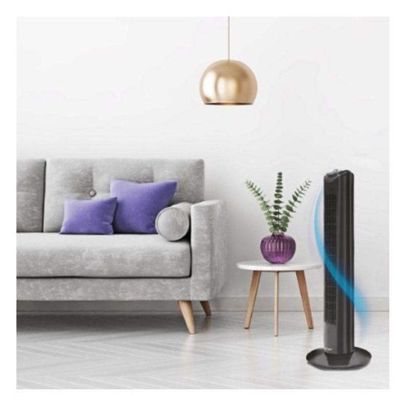 DCG Ventilatore a Colonna Torre con Telecomando oscillazione Timer ...