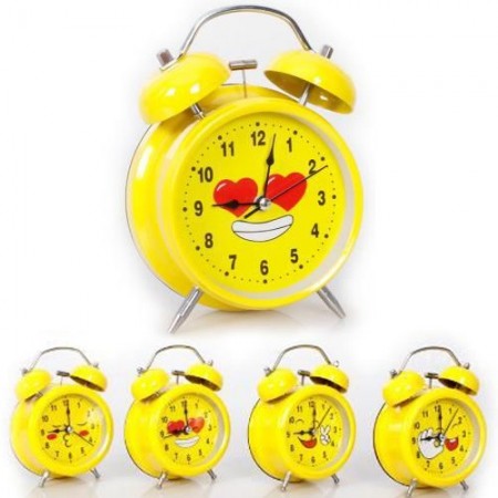 Orologio Da Tavolo Sveglia Meccanica a batteria Doppia Campana simpatica retrò