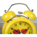 Orologio Da Tavolo Sveglia Meccanica a batteria Doppia Campana simpatica retrò