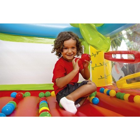 Castello Gonfiabile per Bambini 3 Anni FISHER PRICE 173x175x114 cm gioco bestway