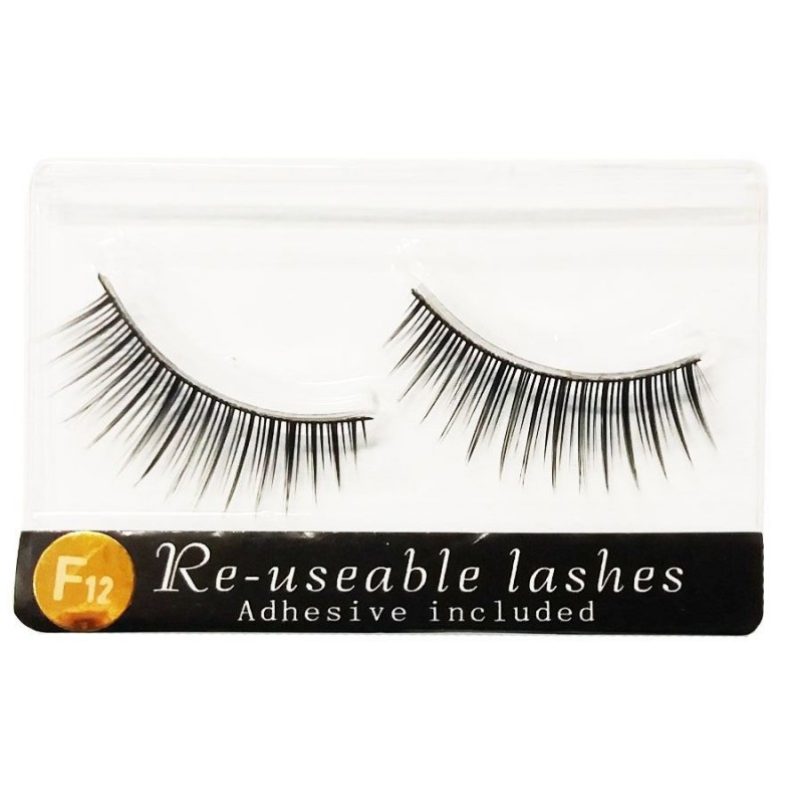 Ciglia finte assortite riutilizzabili riutilizzabili adesivo incluso trucco moda