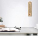 Termometro 3pz muro in legno per interno esterno Misura Temperatura C° F° Parete
