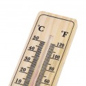 Termometro da muro in legno interno esterno Misura Temperatura C° F° Parete 40cm
