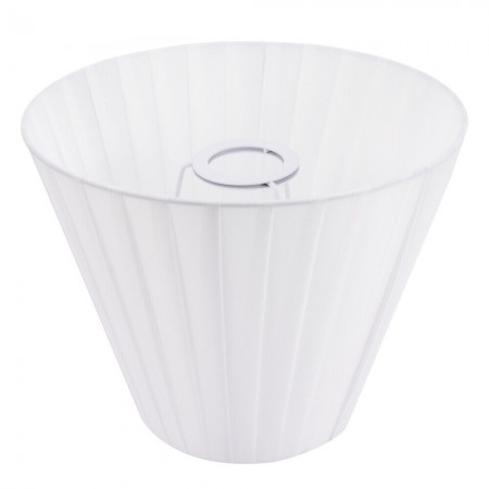 Lampada da tavolo lume comodino abatjour paralume tessuto bianco scrivania