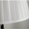 Kmt Style Lampada da tavolo lume comodino abatjour paralume tessuto...