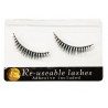 Ciglia finte assortite riutilizzabili riutilizzabili adesivo incluso trucco moda